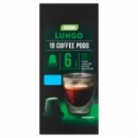 Asda Asda Nespresso Compatible 10 Lungo Coffee Pods