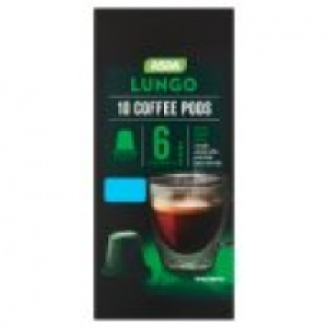 Asda Nespresso Compatible 10 Lungo Coffee Pods
