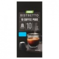 Asda Asda Nespresso Compatible 10 Ristretto Coffee Pods