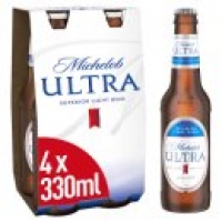 Asda Michelob Ultra Superior Light Lager Beer Bottles