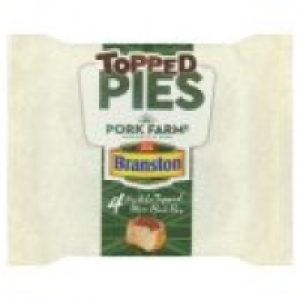 Pork Farms 4 Mini Pork Pies with Branstons Pickle