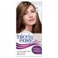 Asda Nicen Easy Non Permanent Hair Dye No Ammonia Light Golden Brown 76