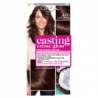 Asda Loreal Casting Creme Gloss 400 Dark Brown Semi Permanent Hair Dye
