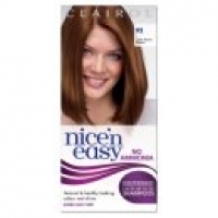 Asda Nicen Easy Non Permanent Hair Dye No Ammonia Light Warm Brown 92