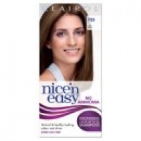 Asda Nicen Easy Non Permanent Hair Dye No Ammonia Light Brown 755