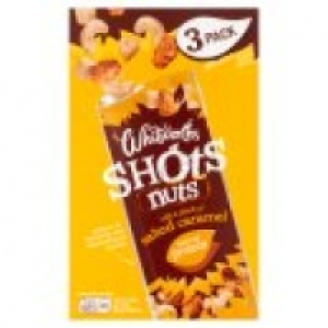 Whitworths 3 Pack Shots Nuts with a Pinch of Salted Caramel
