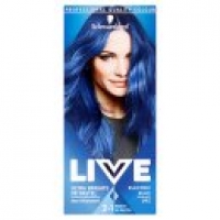 Asda Schwarzkopf XXL Ultra Brights 95 Electric Blue Semi Permanent Hair Colou