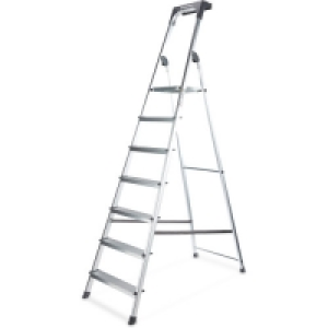 Aldi  Workzone 7 Step Aluminium Ladder