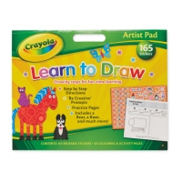 Aldi  Crayola Learn To Draw Artist Pad