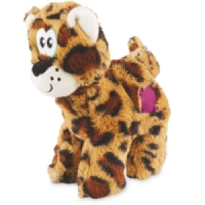 Pet Collection Plush Leopard Dog Toy