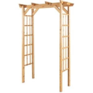 Aldi  Gardenline Wooden Garden Arch