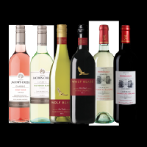 SuperValu  Jacobs Creek / Wolf Blass Red Label / Chateau La Lagune
