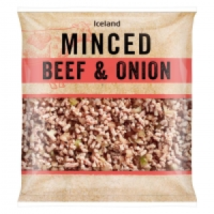 Iceland Minced Beef & Onion 650g £3.00