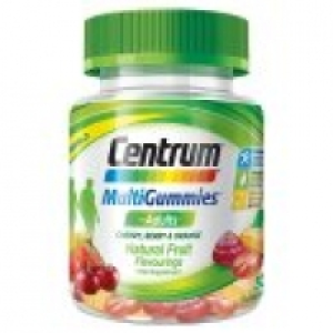 Asda Centrum MultiGummies for Adults Cherry, Berry & Orange 30 Gummies