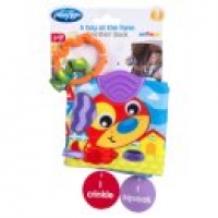 Asda Playgro A Day at the Farm Teether Book 3+ Months