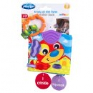 Playgro A Day at the Farm Teether Book 3+ Months