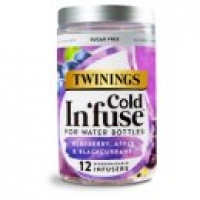 Asda Twinings Cold Infuse for Water Bottles Blueberry, Apple & Blackcurran