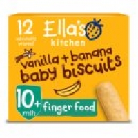 Asda Ellas Kitchen Grip Me Baby Biscuits Vanilla & Bananas