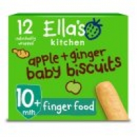 Asda Ellas Kitchen Grip Me Baby Biscuits Apple & Ginger