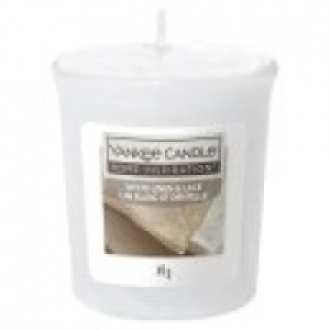 Yankee Candle Home Inspiration White Linen & Lace Votive