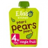 Asda Ellas Kitchen Pears Pears Pears Pouch 4m+