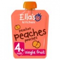 Asda Ellas Kitchen Peaches Peaches Peaches Pouch 4m+