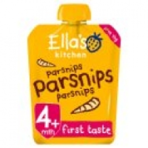 Asda Ellas Kitchen Parsnips Parsnips Parsnips Pouch 4m+