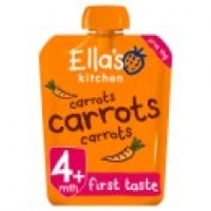 Ellas Kitchen Carrots Carrots Carrots Pouch 4m+