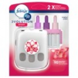 Febreze 3Volution Plug-In Starter Kit, Tropical Orchid - Holder & 1