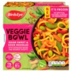 Veggie Bowl Asian Sweet & Sour Noodles with Edamame Beans &  £2.00
