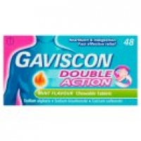 Asda Gaviscon Double Action Heartburn and Indigestion Relief Mint Tablets