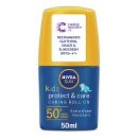 Asda Nivea Sun Kids Roll-On SPF 50+ Protect & Care