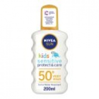 Asda Nivea Sun Kids SPF 50+ Sensitive Spray