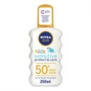 Asda Nivea Sun Kids SPF 50+ Sensitive Spray