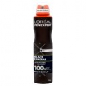 Asda Loreal Paris Men Expert Black Mineral Deodorant