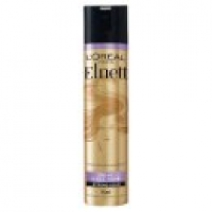 Asda Loreal Elnett Satin Hairspray Lumiere Supreme Hold