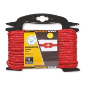 Workzone Red Reflective Rope £3.99