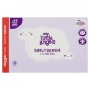 Asda Little Angels Lightly Fragranced Baby Wipes 12 Pack