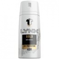 Asda Lynx Gold Anti White Marks Anti-perspirant Deodorant Aerosol