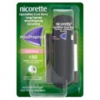 Asda Nicorette QuickMist Cool Berry 1mg/Spray Mouthspray Nicotine 150 Spray