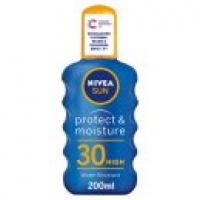 Asda Nivea Sun Suncream Spray SPF 30 Protect & Moisture