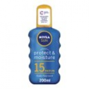 Asda Nivea Sun Suncream Spray SPF 15 Protect & Moisture