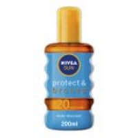 Asda Nivea Sun Tan Activating Suncream Oil SPF 20 Protect & Bronze