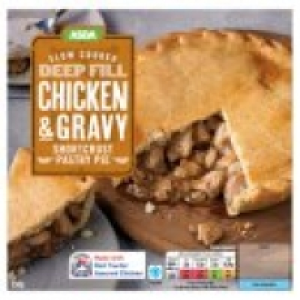 Asda Slow Cooked Chicken & Gravy Shortcrust Pie