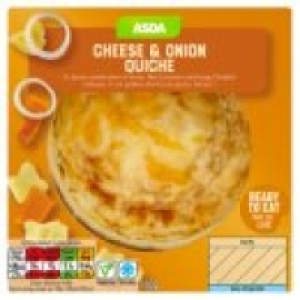 Asda Cheese & Onion Quiche
