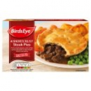 Asda Birds Eye 4 Shortcrust Steak Pies