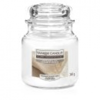 Asda Yankee Candle Home Inspiration White Linen and Lace Medium Jar