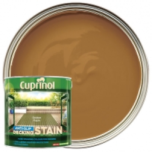 Cuprinol Anti-Slip Decking Stain - Golden Maple 2.5L £24.00