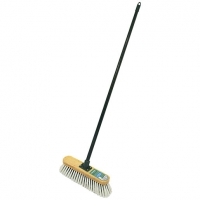 Wickes  Wooden Soft Broom with Metal Handle - 11in