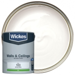 Wickes Almost White - No. 100 Vinyl Silk Emulsion Paint - 5L £20.00